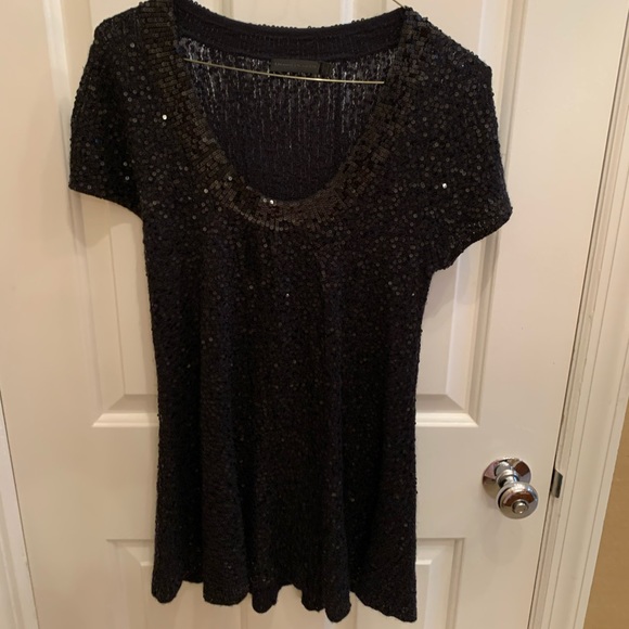 Donna Karen Sequin Top - Picture 2 of 3